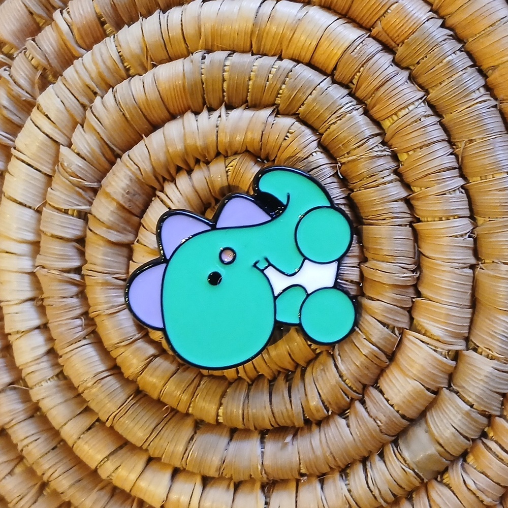 NEW Cartoon Dinosaur Enamel Pin